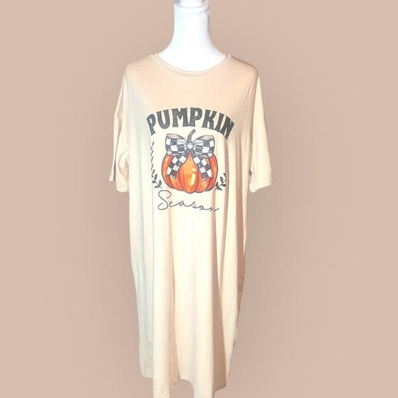 Boutique Celebrate Fall in Style with Our Pumpkin Season Dress - Picture 1 of 8